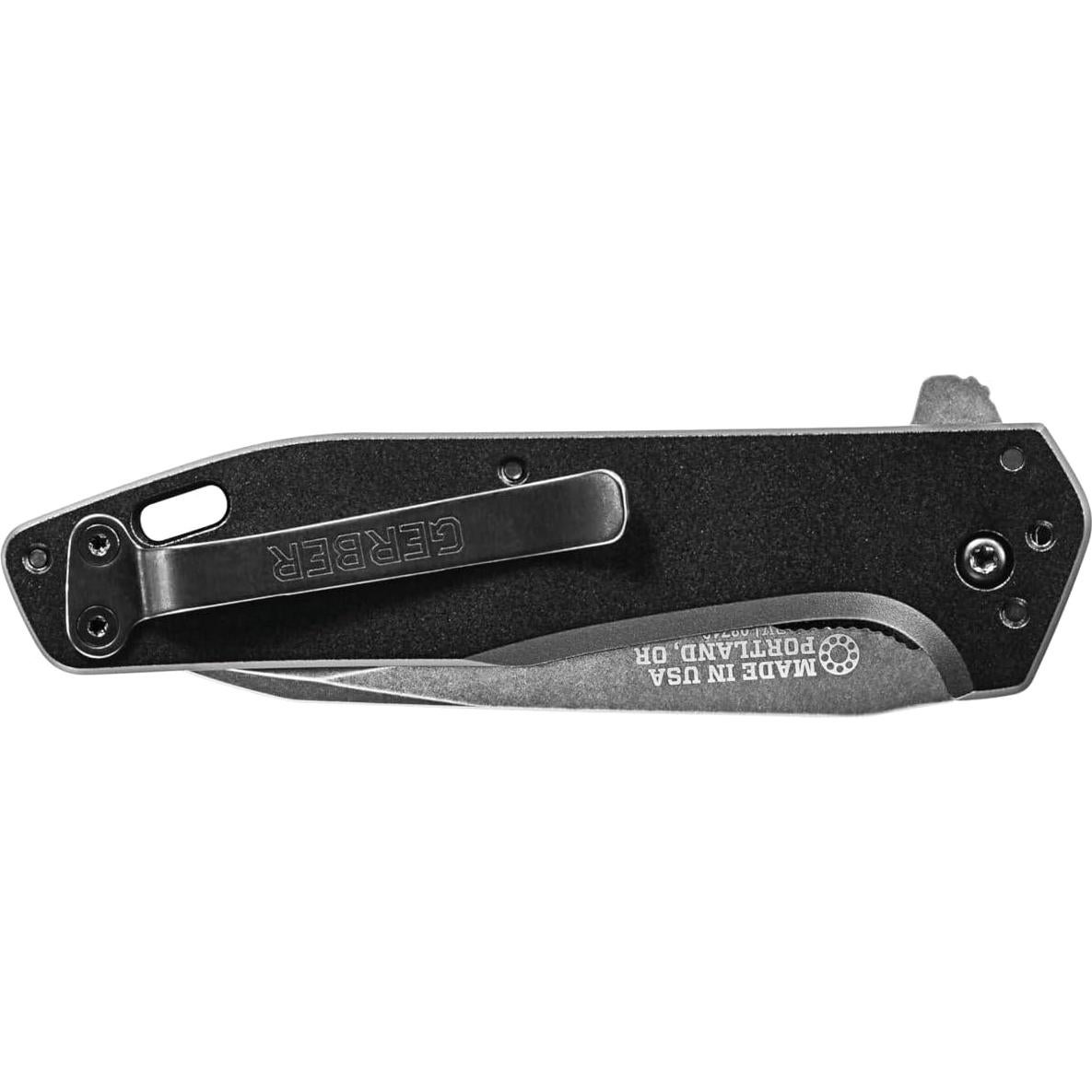 Cuchillo Plegable Gerber Gear G1612 - 3" (7.62 cm) Negro