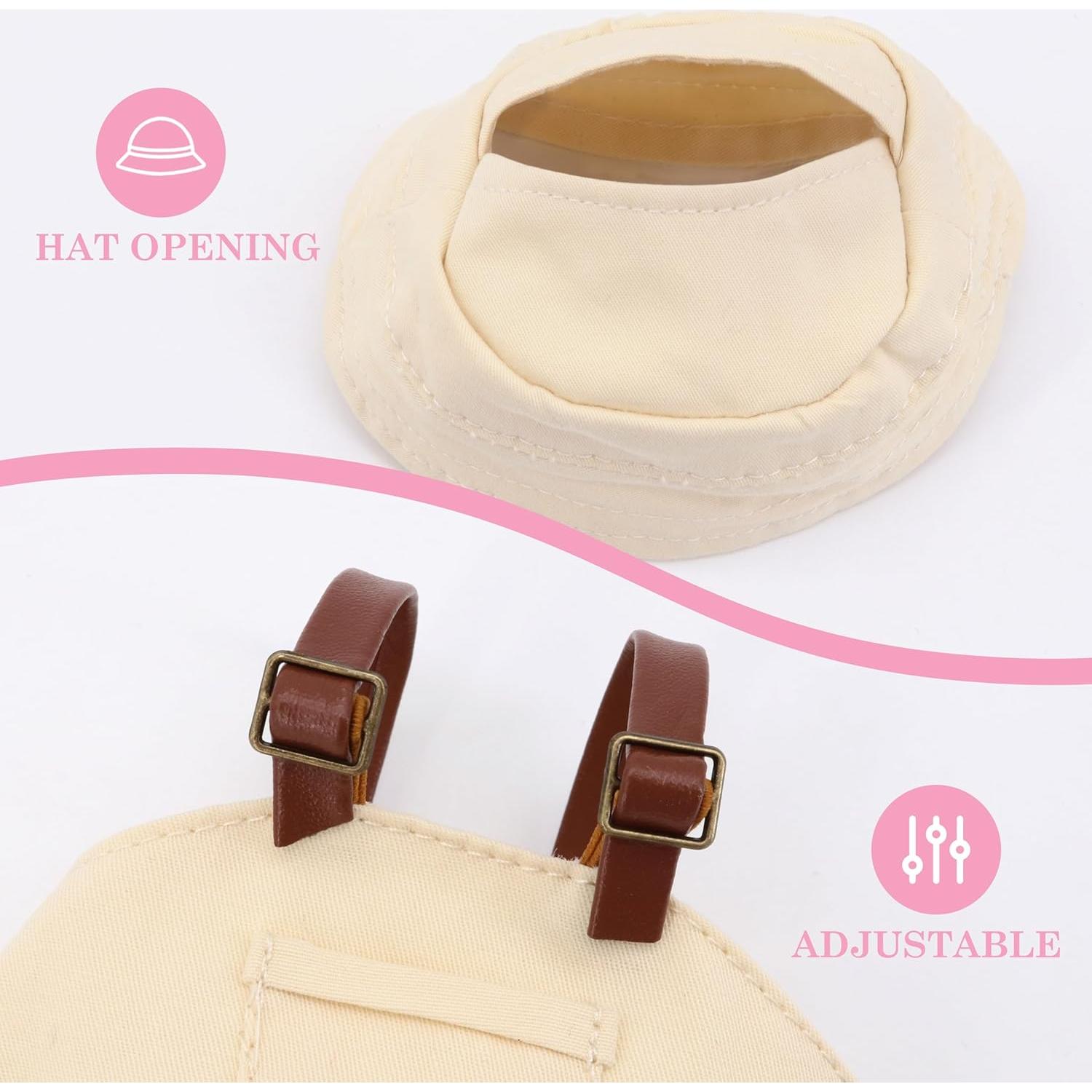 Conjunto de Ropa para Muñecas 15-17cm QUPIVA Beige