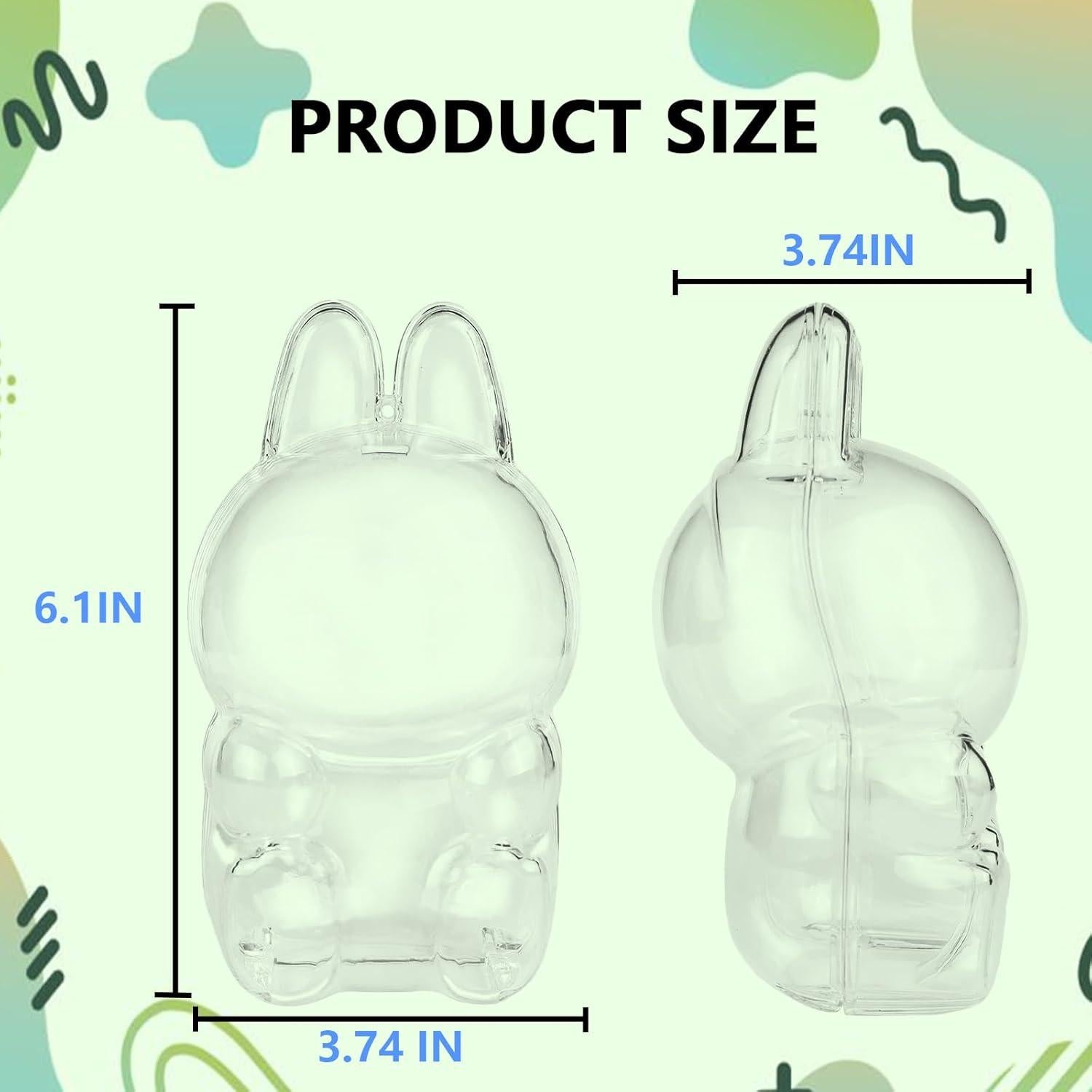 Funda Protectora Acrílica HiOKOU para Muñeca Sentado