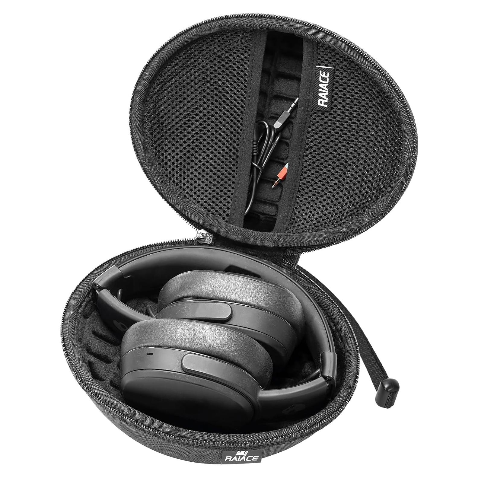 Funda Dura EVA para Auriculares Skullcandy Crusher - Negro