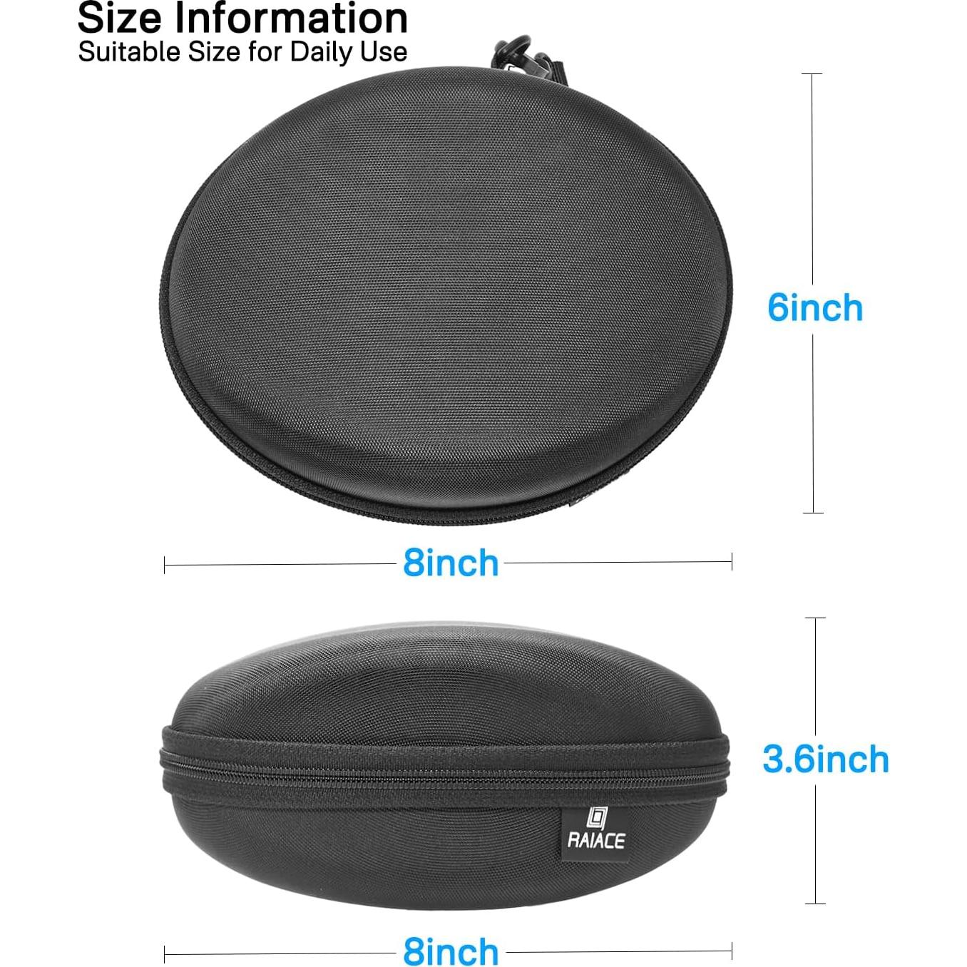 Funda Dura EVA para Auriculares Skullcandy Crusher - Negro