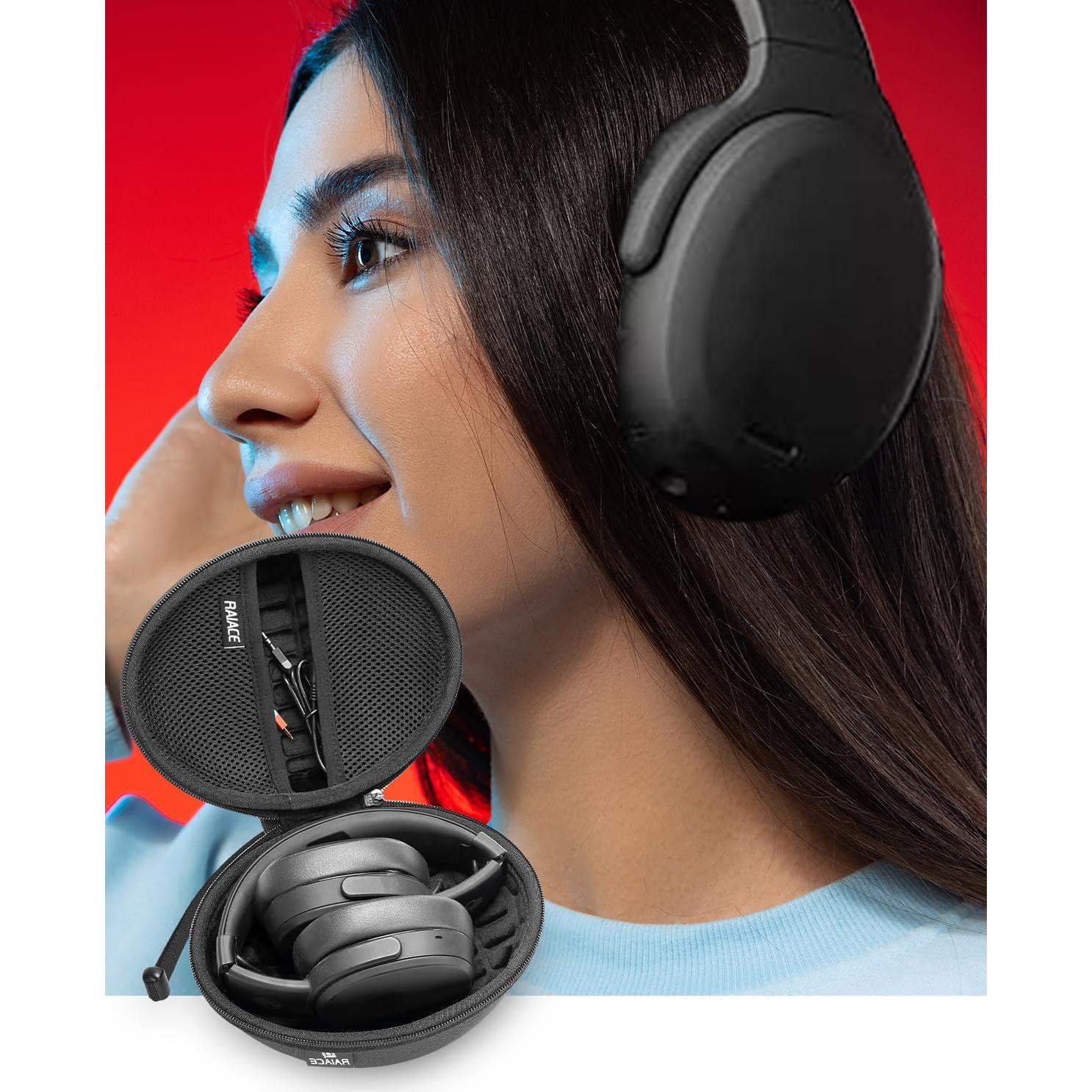 Funda Dura EVA para Auriculares Skullcandy Crusher - Negro