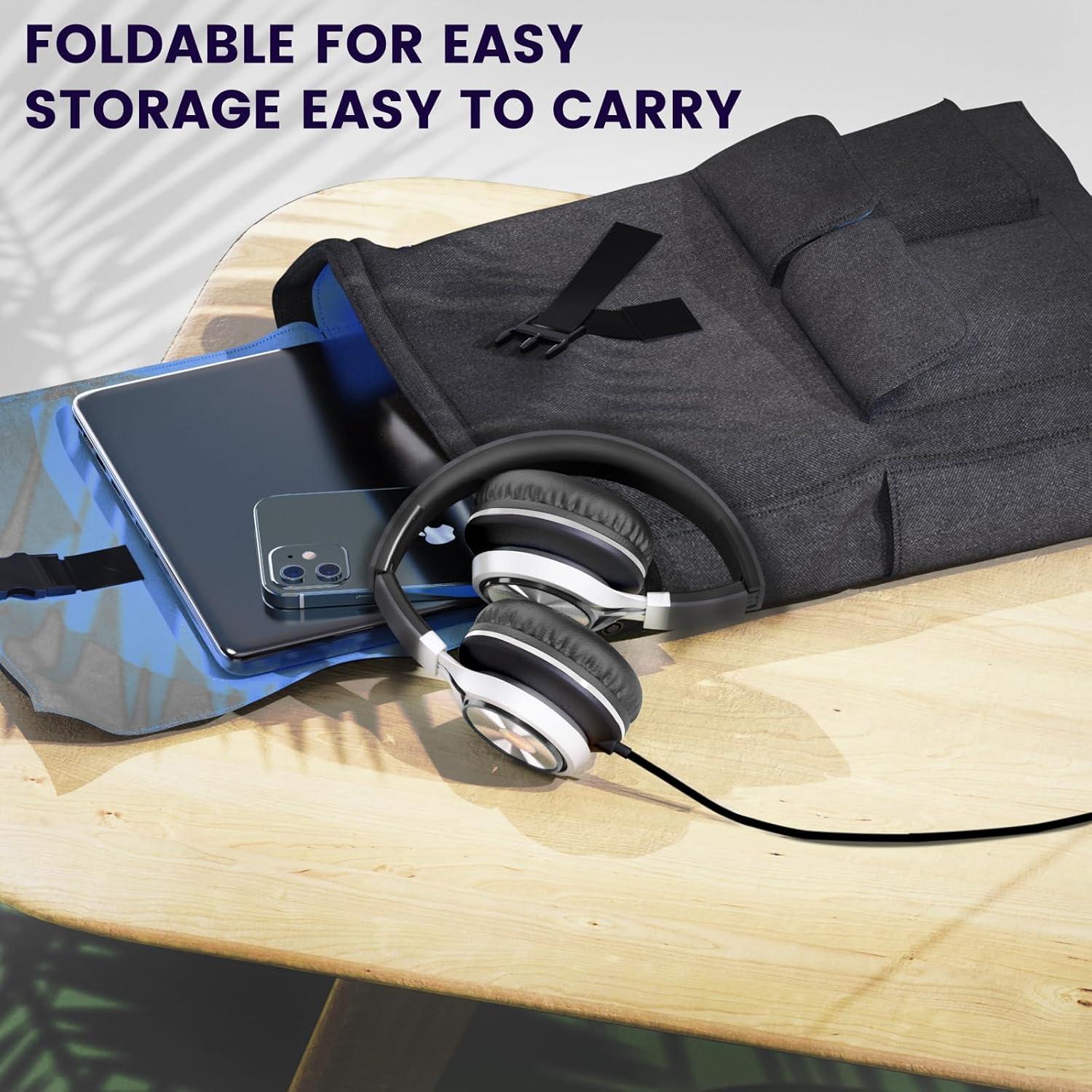 Auriculares USB C INFURTURE FTBH118AB con Micrófono y Control