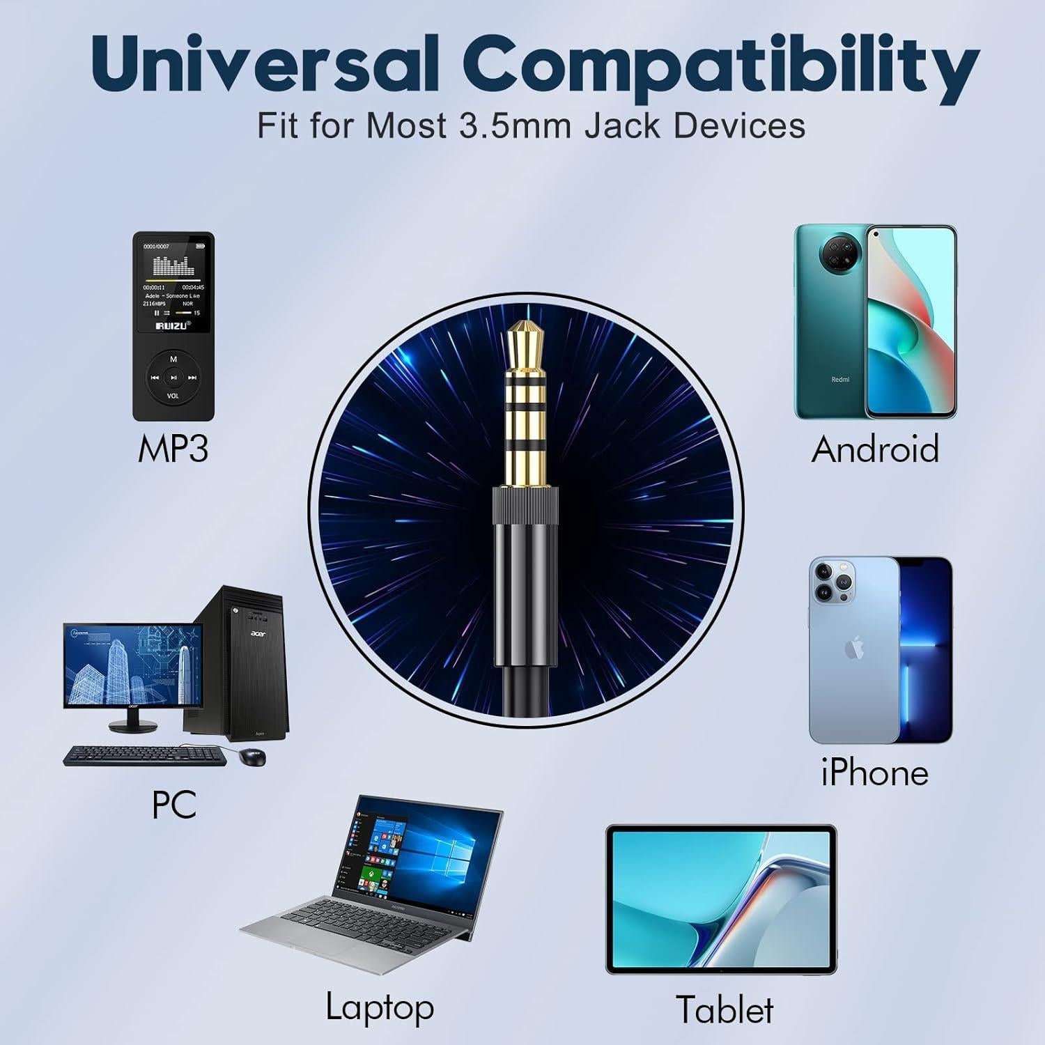 Auriculares Intrauditivos Yatloml EP610 con Micrófono 3.5mm