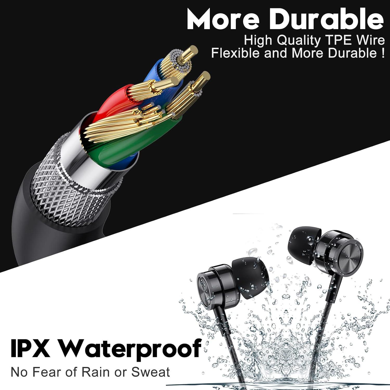 Auriculares Intrauditivos Yatloml EP610 con Micrófono 3.5mm