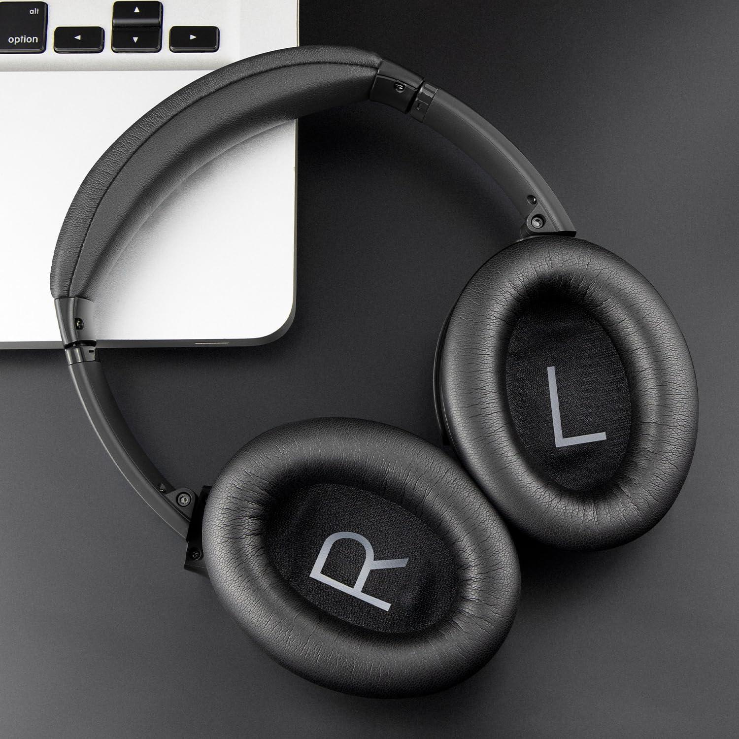 Almohadillas de Reemplazo SOULWIT para Bose QC45 - Negro