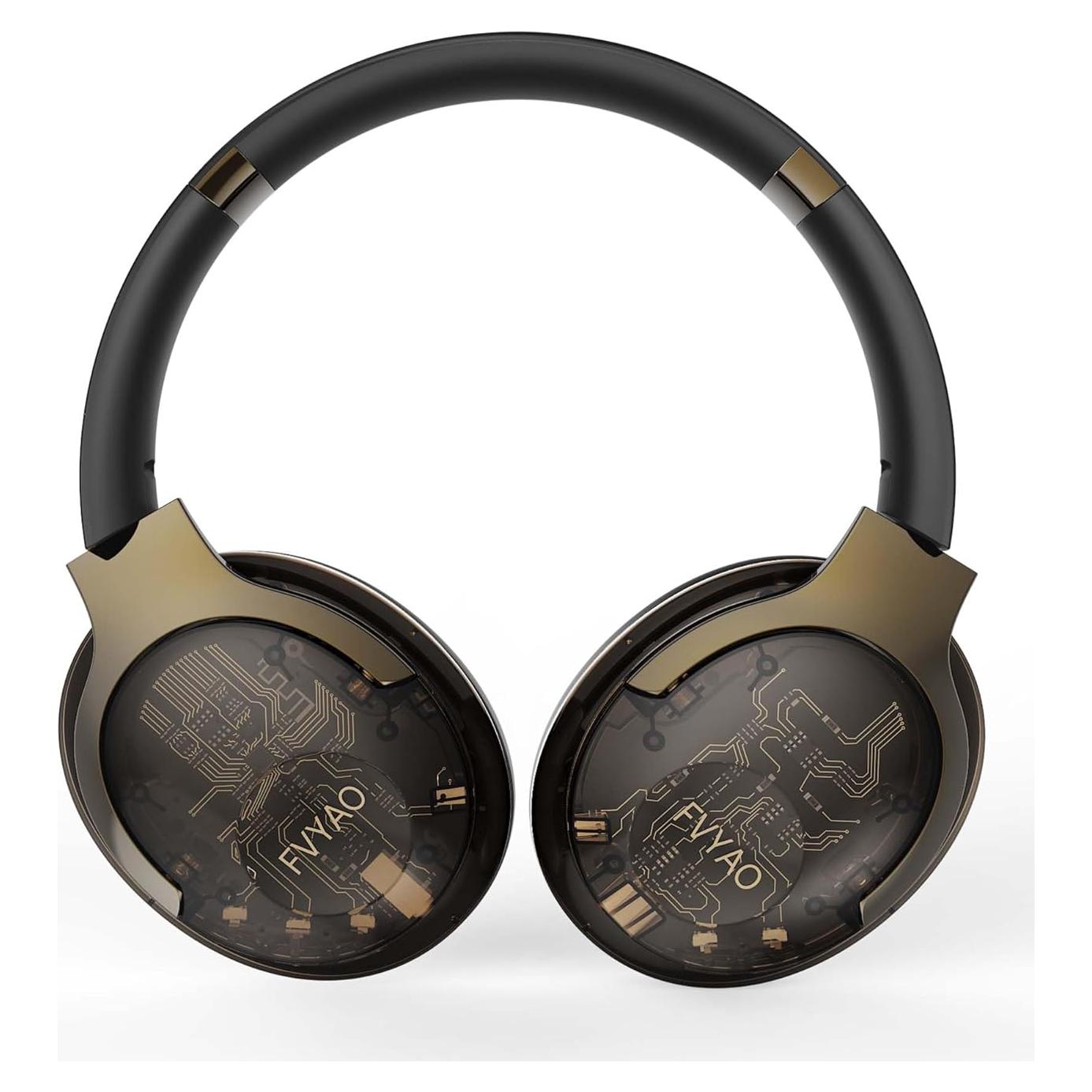 Auriculares Inalámbricos Bluetooth FVYAO V6.0 65H RGB HiFi