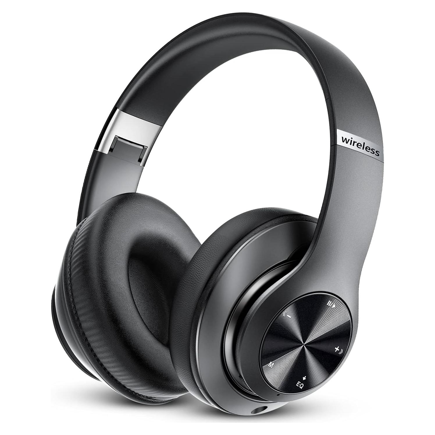 Auriculares Bluetooth Tuitager 60H Hi-Fi Estéreo Plegables