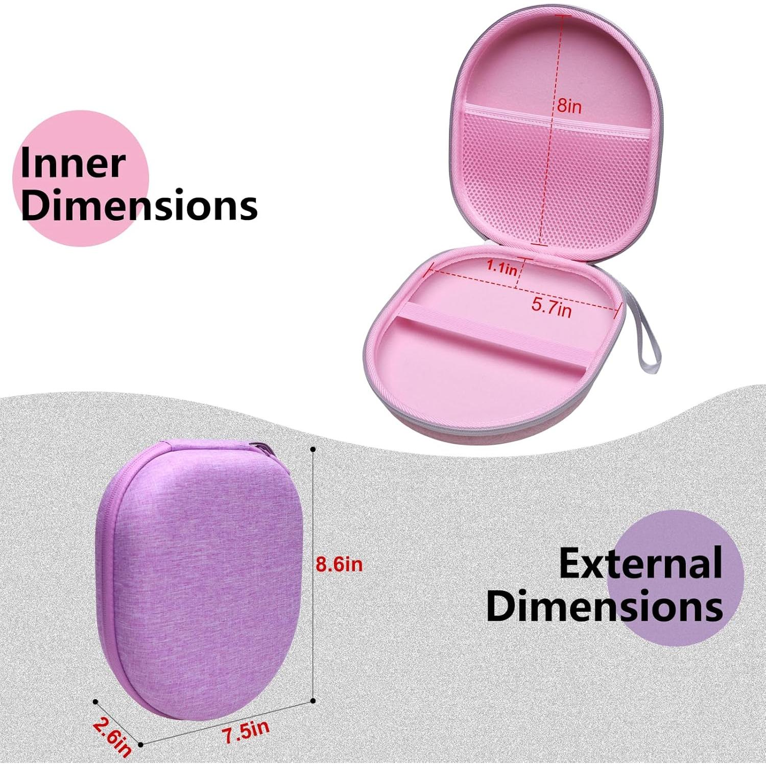 Funda universal para auriculares JBL/Sony/Soundcore/BERIBES/KVIDIO - Negro