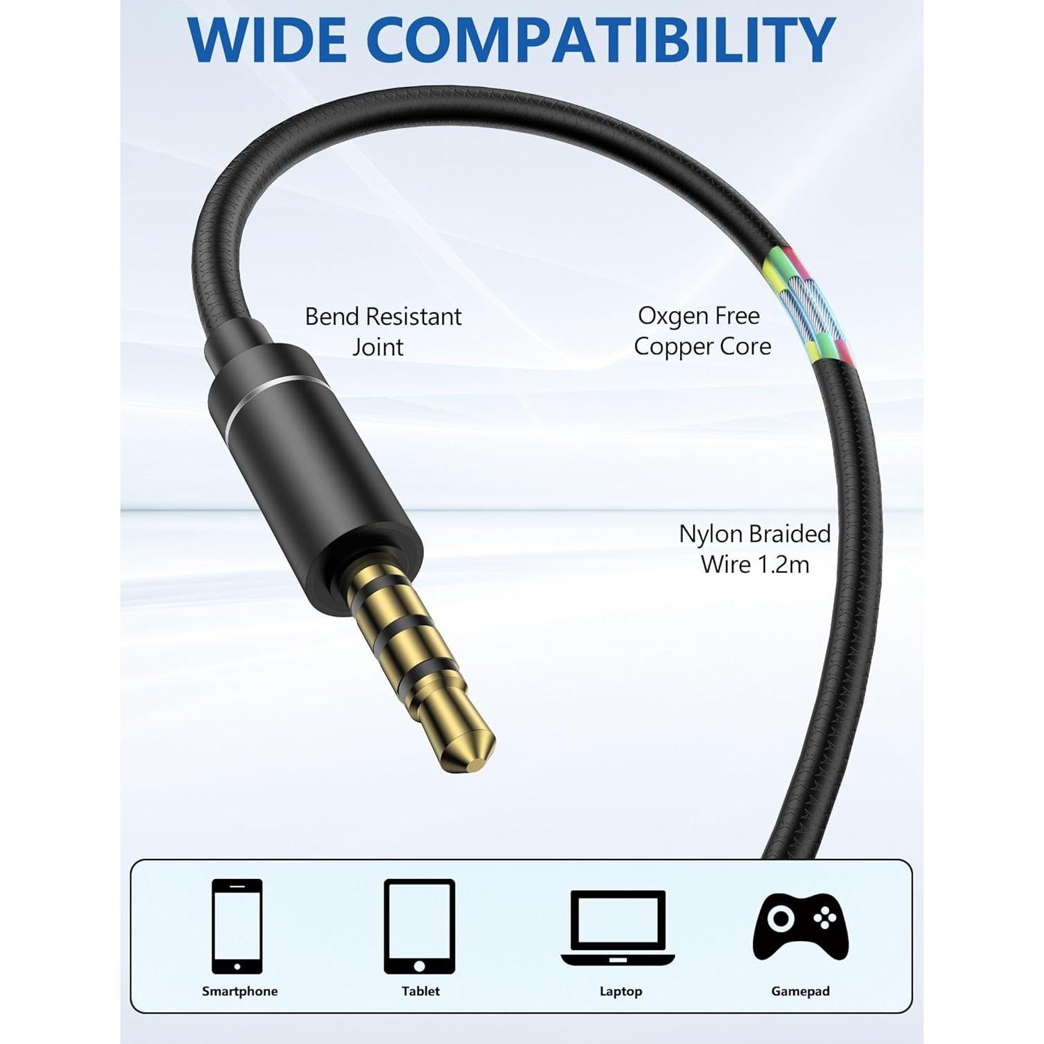 Auriculares In-Ear TOPAUX 3.5mm con Micrófono y Aislamiento