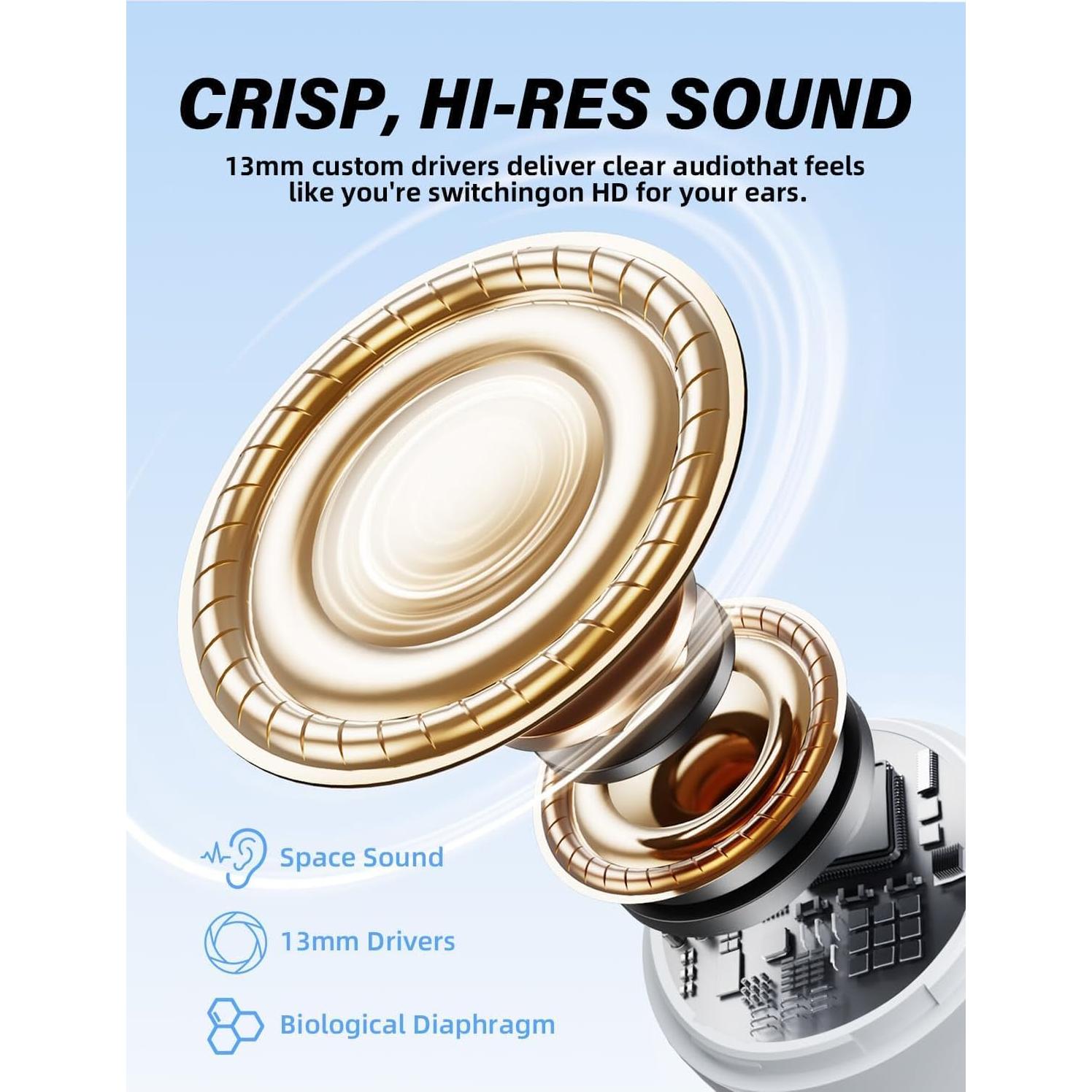 Auriculares Inalámbricos ONIKUMA T27 20ms Latencia Baja Blanco