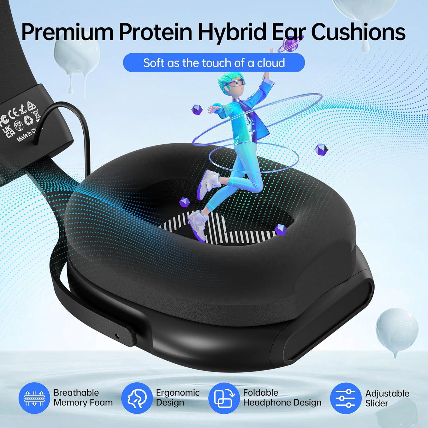 Auriculares para Juegos K80 CASLSI con Sonido 7.1 y Micrófono