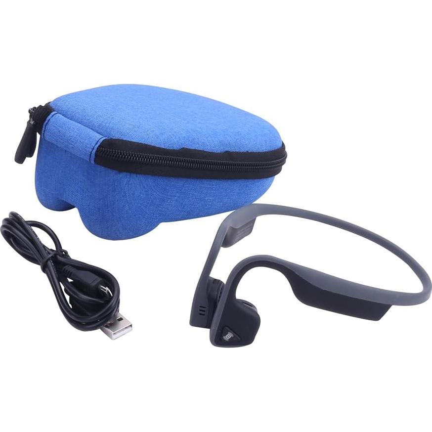 Funda de Almacenamiento Aenllosi para Auriculares Shokz Azul