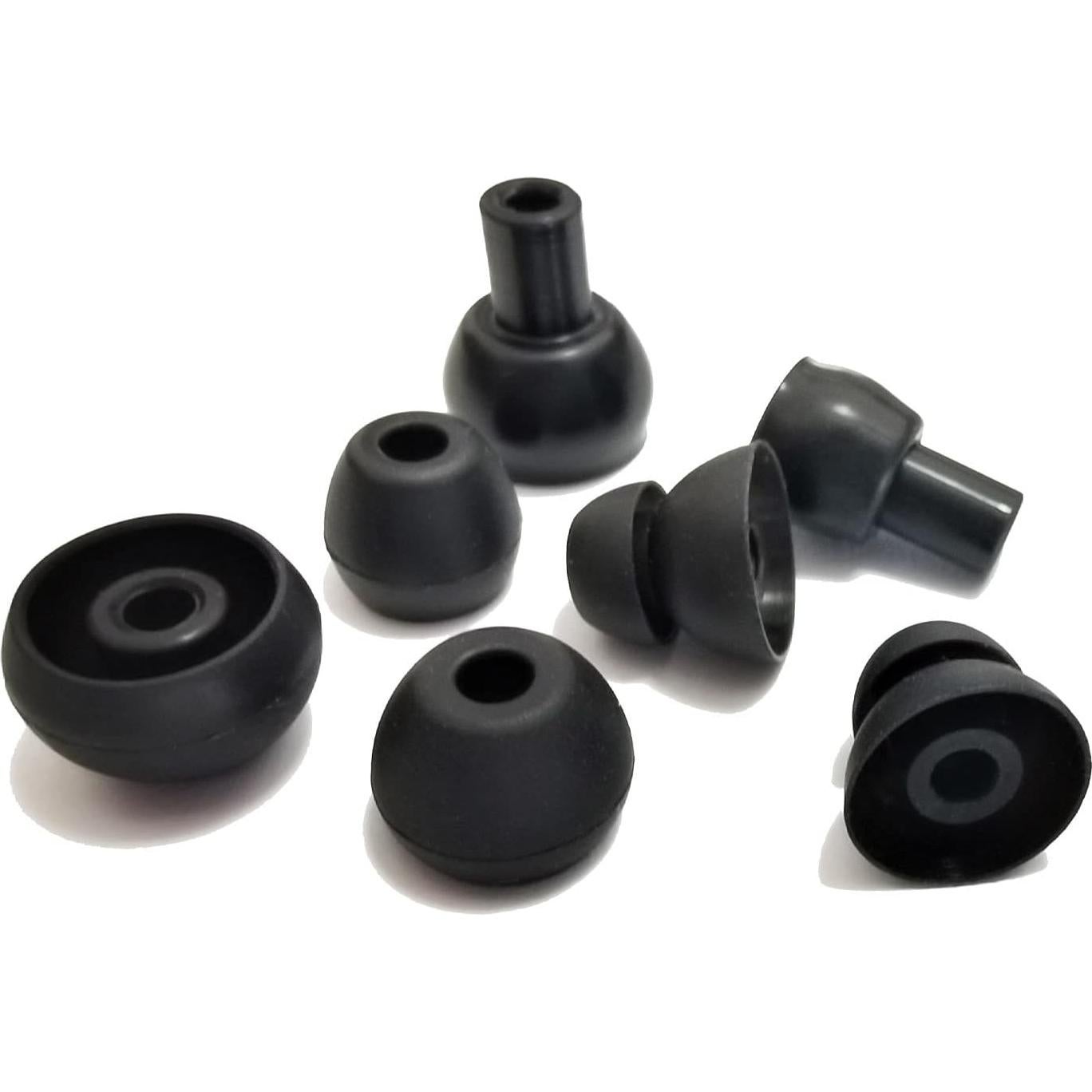 Consejos de Silicona para Auriculares Beats - 8 Pares Negros