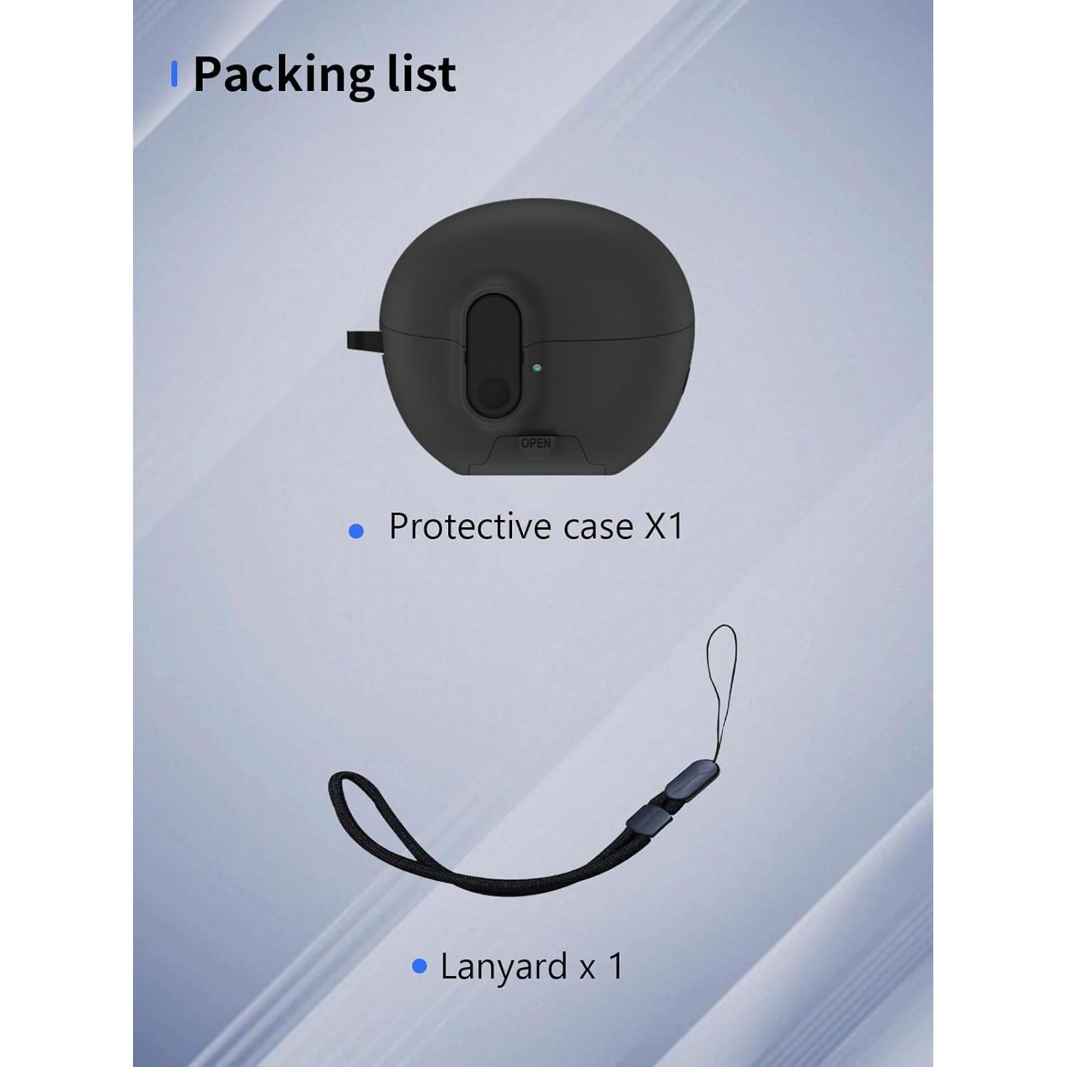 Funda Protectora UYRUREL para Auriculares Huawei FreeClip