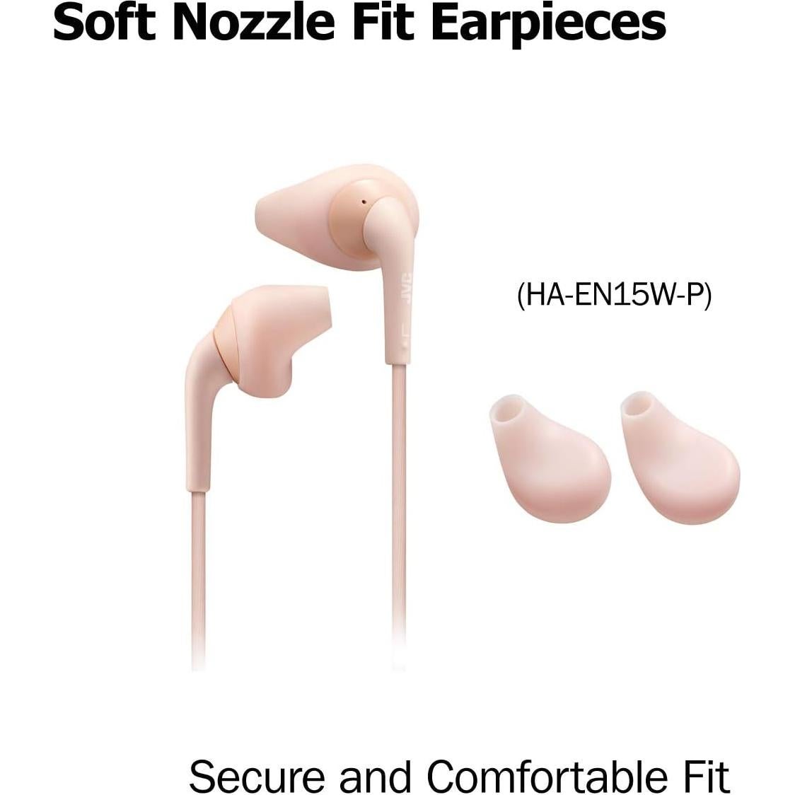 Auriculares Inalámbricos JVC HA-EN15WH Deportivos Bluetooth IPX2