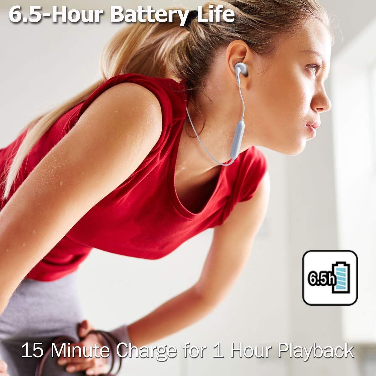 Auriculares Inalámbricos JVC HA-EN15WH Deportivos Bluetooth IPX2