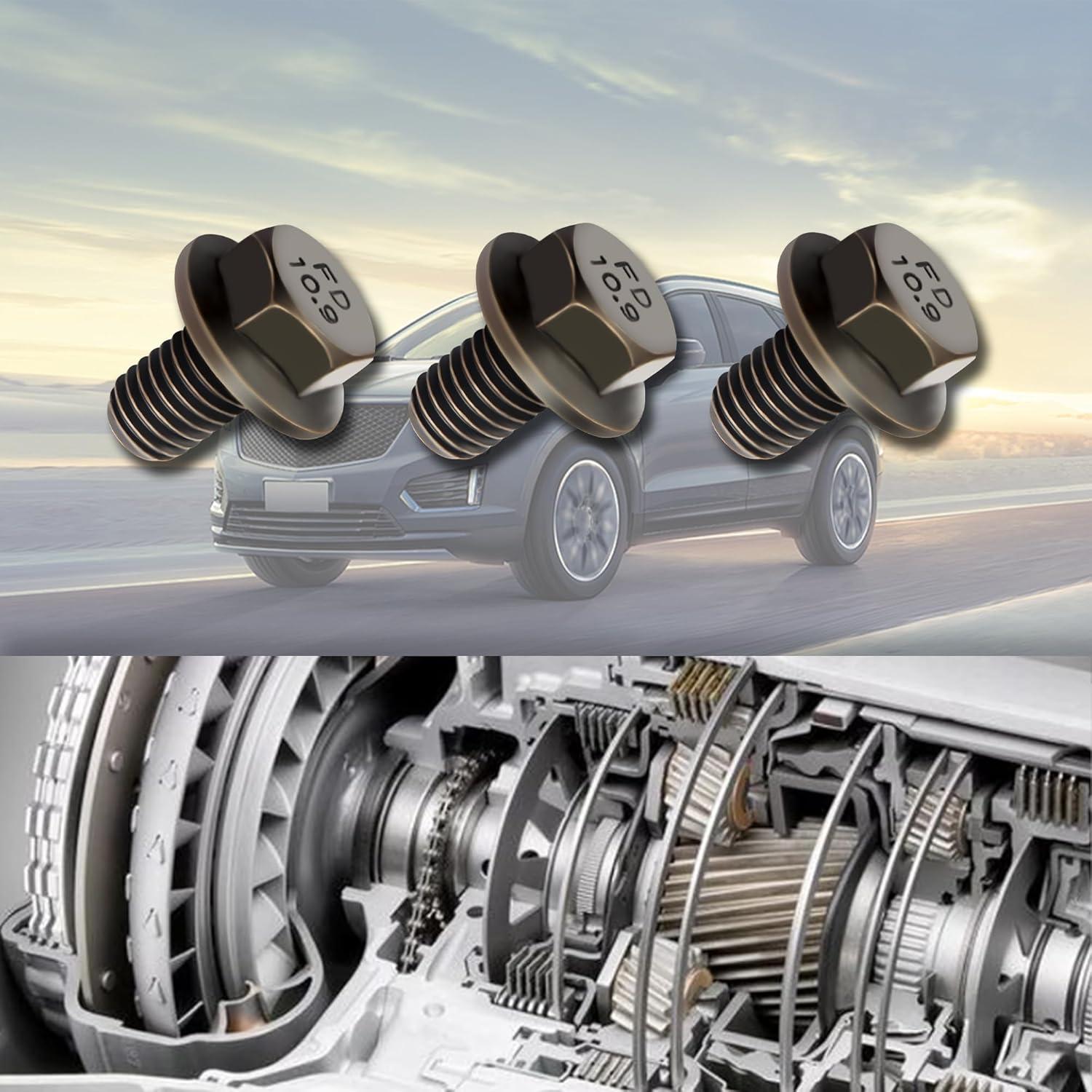 Tornillos de Convertidor de Par IHOTDER M10-1.5x16 mm 3PCS