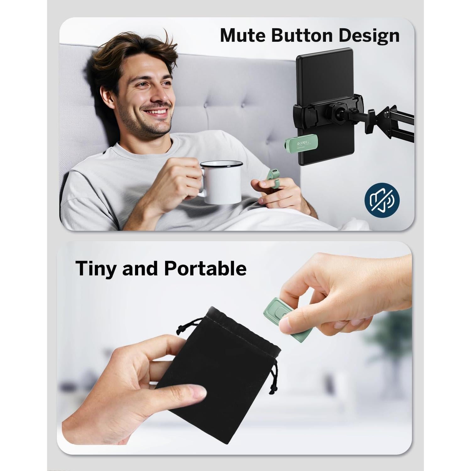 Anillo Control Remoto DATAFY FYQ-K1-Ring Verde para Kindle y Tablets