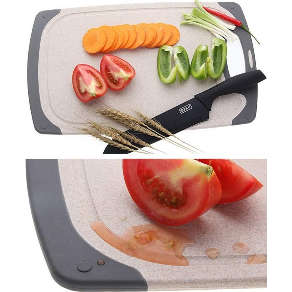 Juego de 3 Tablas de Cortar Ecológicas FLYINGSEA Antideslizantes