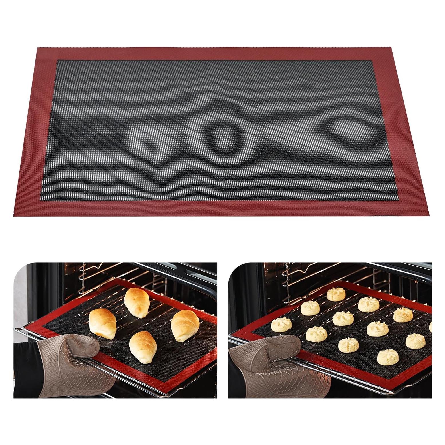 Alfombrilla de Hornear de Silicona KitchenRaku 30x40cm Antiadherente