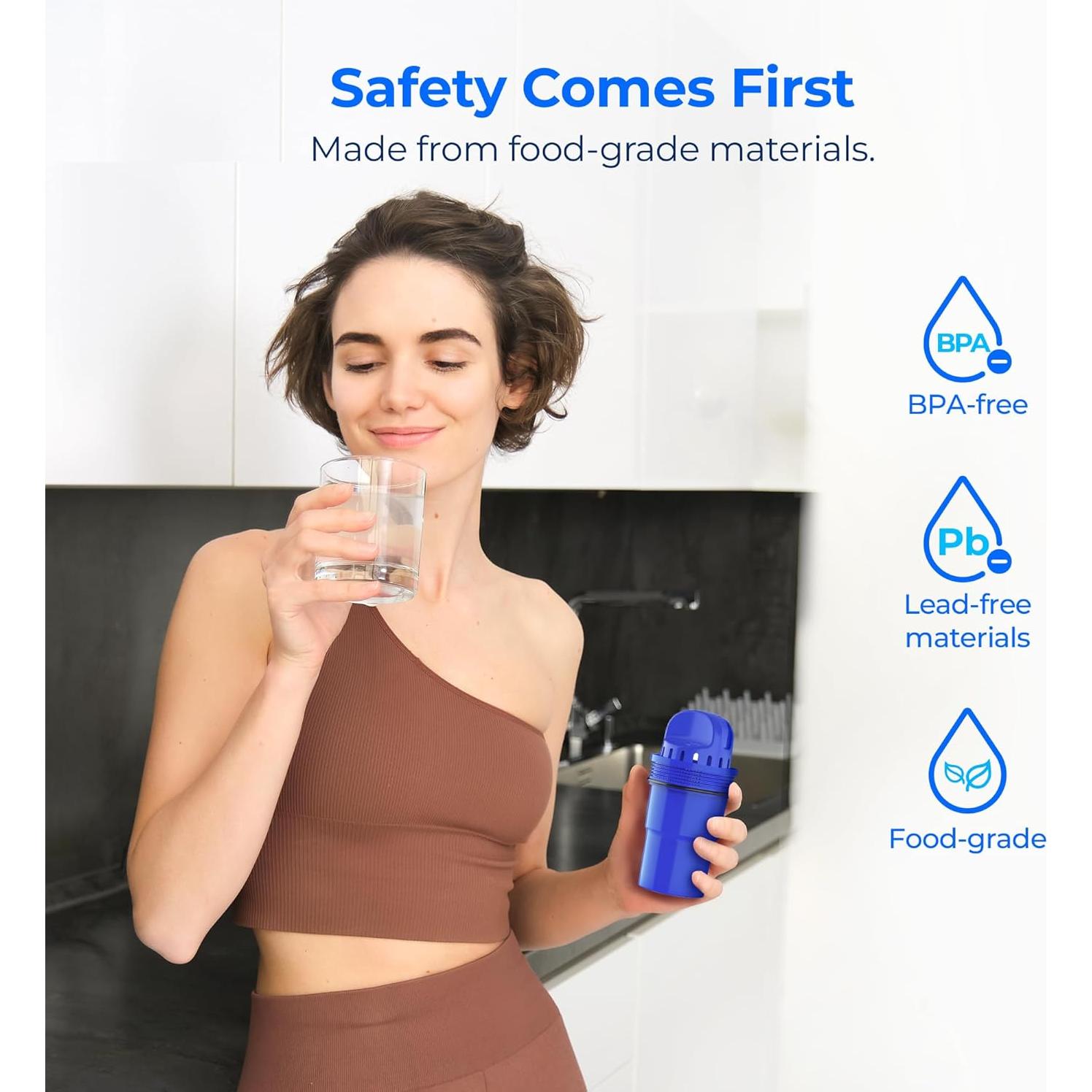 Filtros de Agua Waterdrop para Sistemas PUR - Paquete de 2