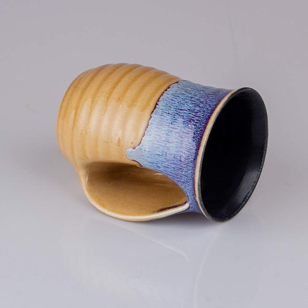 Taza Calentadora de Manos Oojdzoo 16 Onzas Cerámica Hecha a Mano
