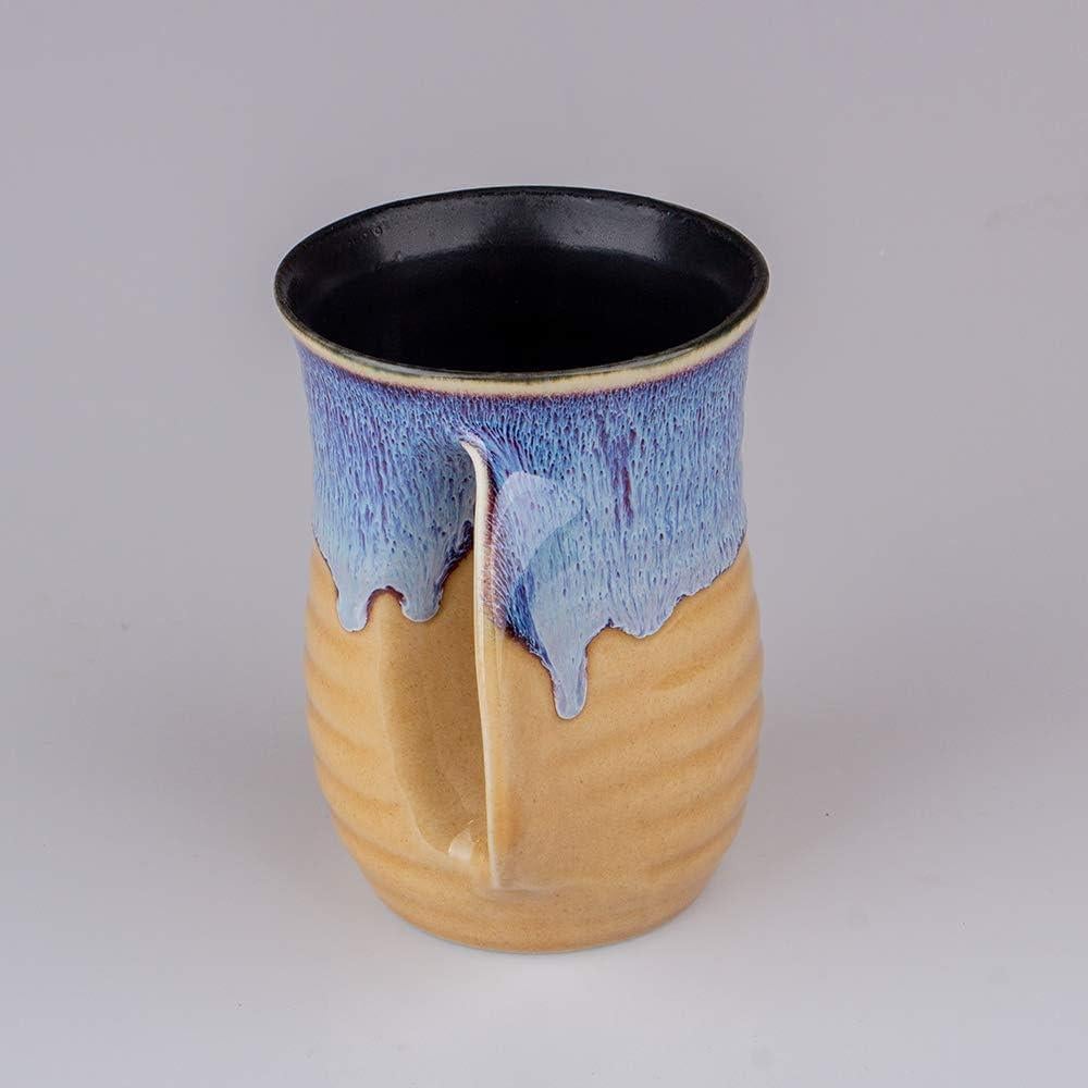 Taza Calentadora de Manos Oojdzoo 16 Onzas Cerámica Hecha a Mano