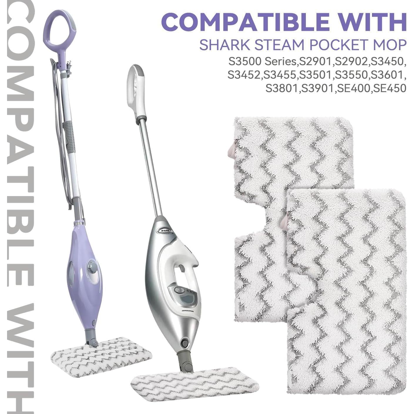 Paños de Microfibra Sgizoku para Mopas Shark Steam Pocket - 12 Unidades