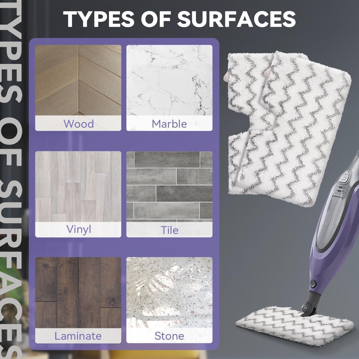 Paños de Microfibra Sgizoku para Mopas Shark Steam Pocket - 12 Unidades