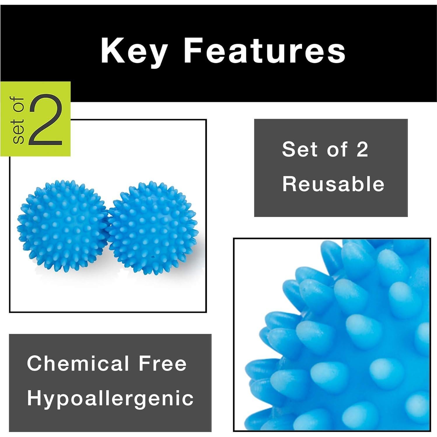 Bolas de Secado Smart Design 3931252 - Paquete de 2