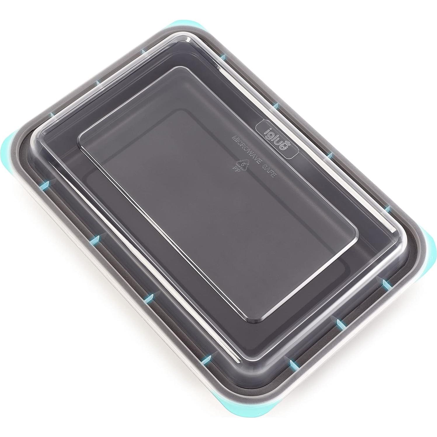 Contenedores de Comida Igluu 10 Piezas 828 ml Herméticos