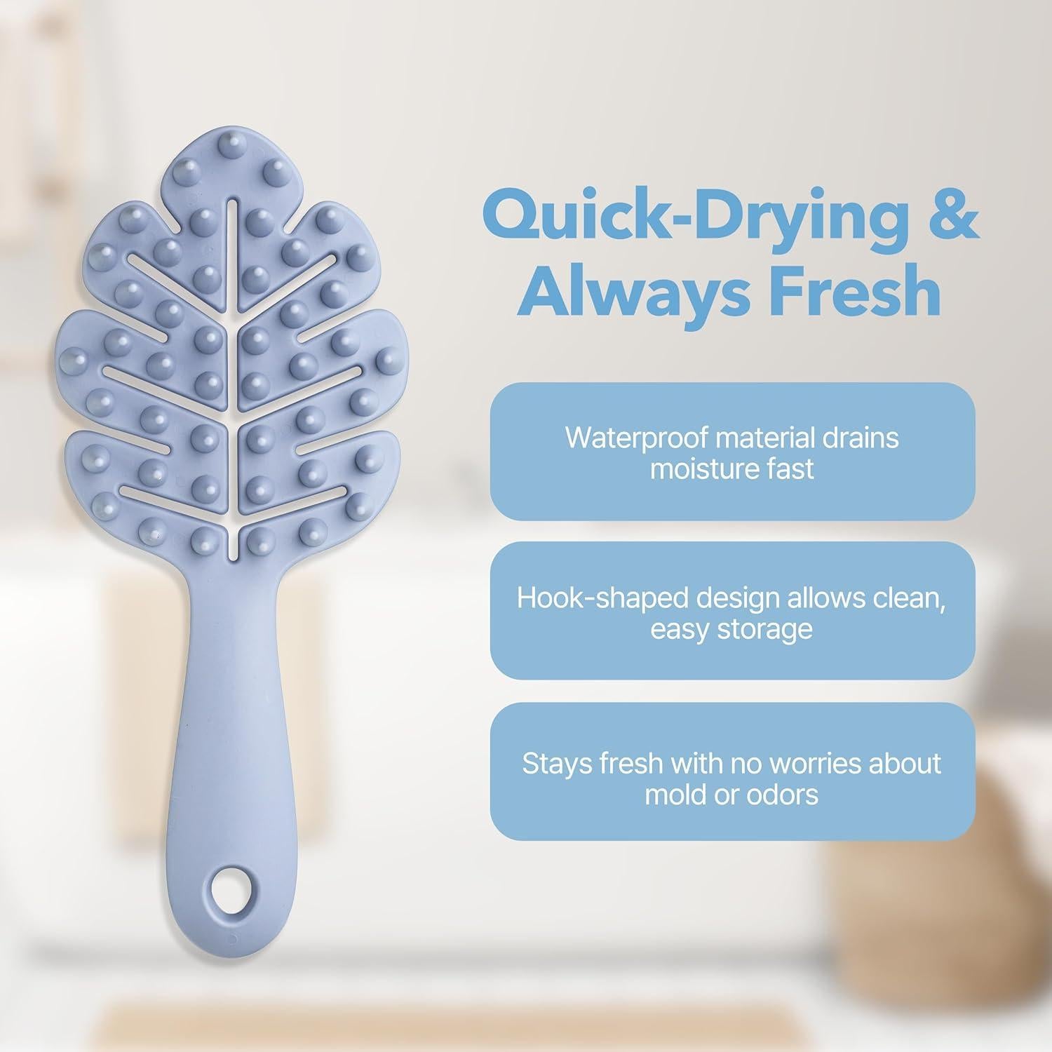 Set de 2 Cepillos de Masaje Sylune para Cuero Cabelludo