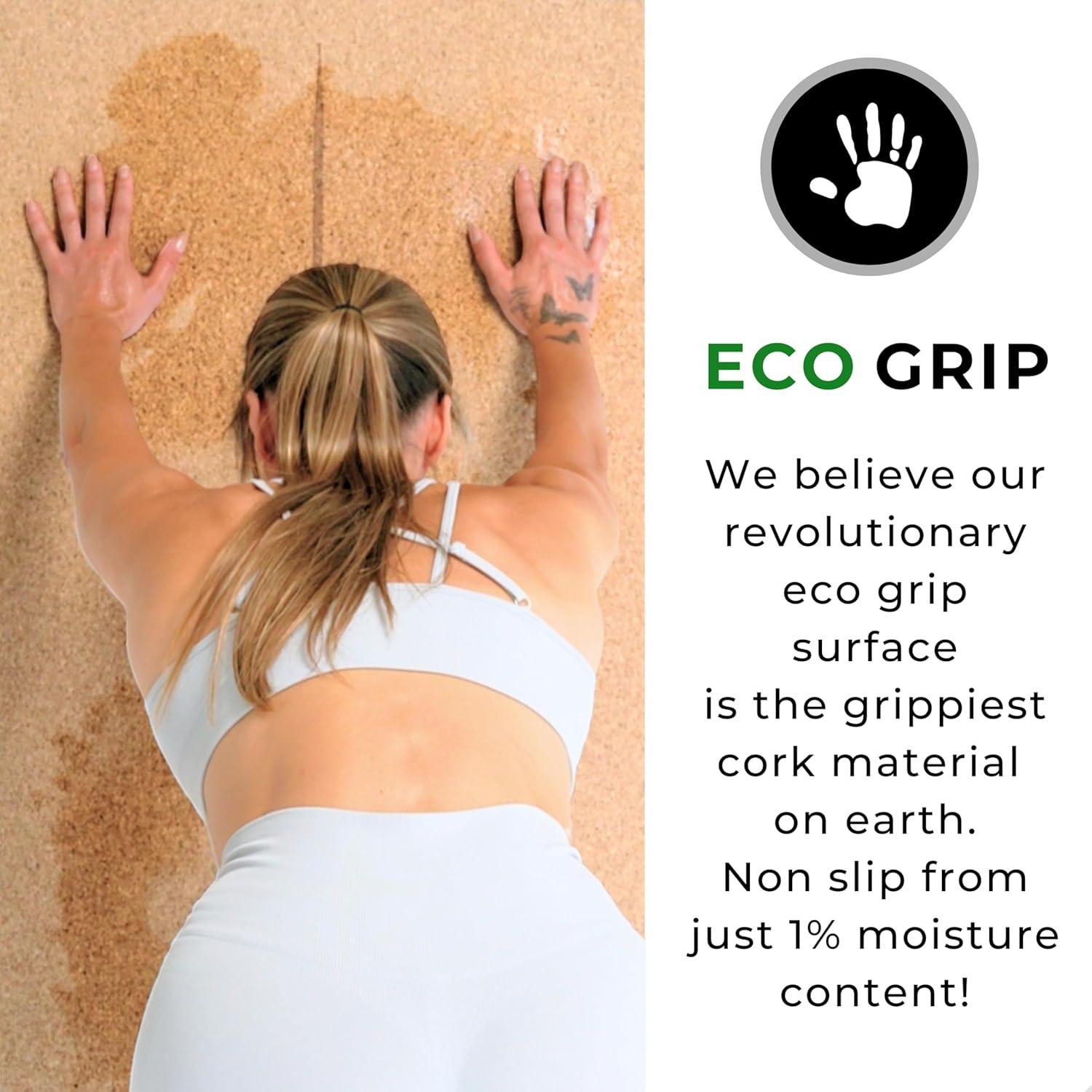 Esterilla de Yoga Plyopic de Corcho Antideslizante 185x66cm