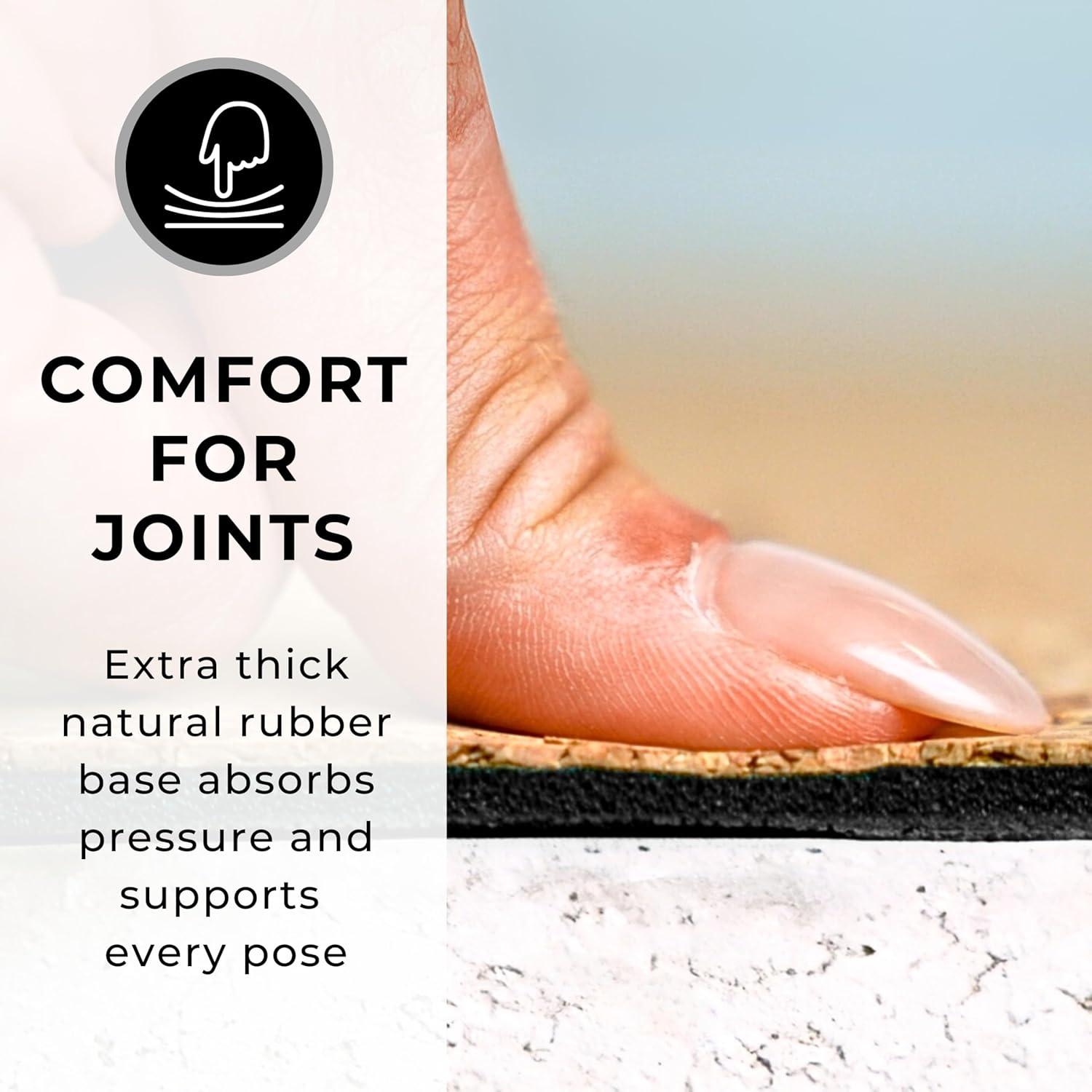 Esterilla de Yoga Plyopic de Corcho Antideslizante 185x66cm