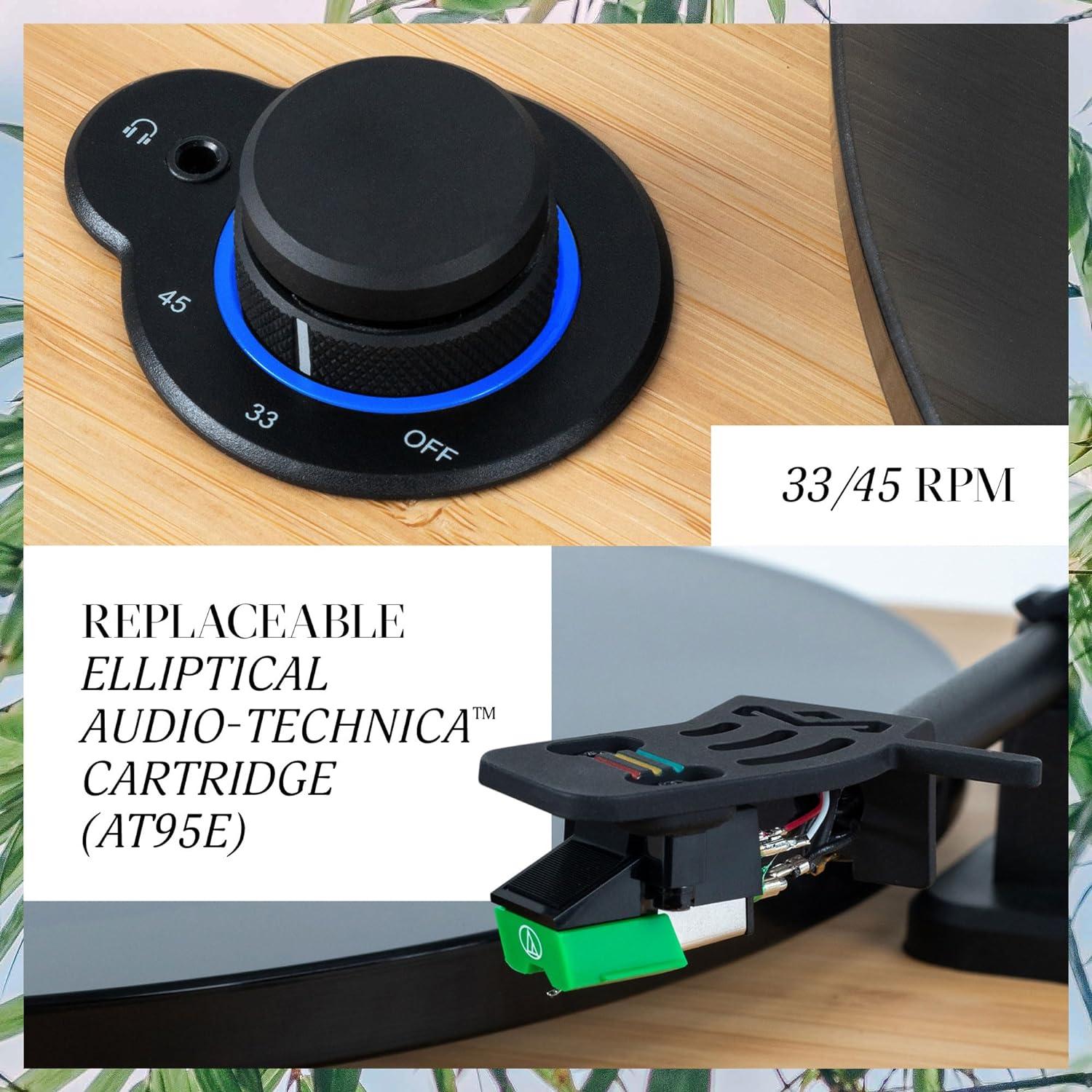 Giradiscos Inalámbrico Casa de Marley Stir It Up Lux 6.5kg