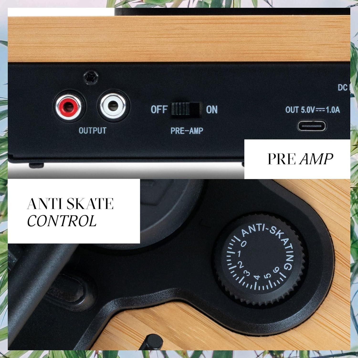 Giradiscos Inalámbrico Casa de Marley Stir It Up Lux 6.5kg