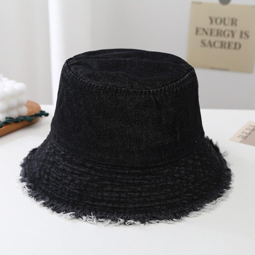 Sombrero de sol unisex Quanhaigou de algodón con ala ancha