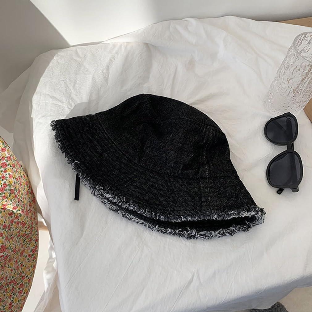 Sombrero de sol unisex Quanhaigou de algodón con ala ancha