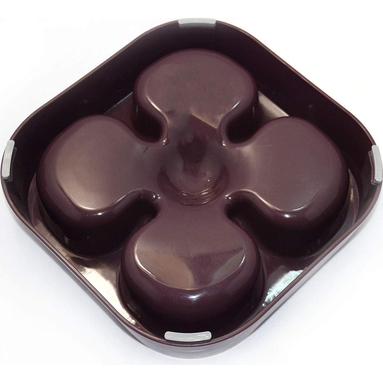 Cuenco de Alimentación Lenta Hifrenchies para Perros Café