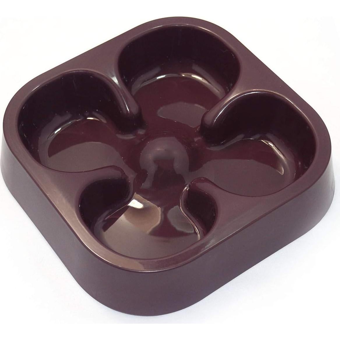 Cuenco de Alimentación Lenta Hifrenchies para Perros Café