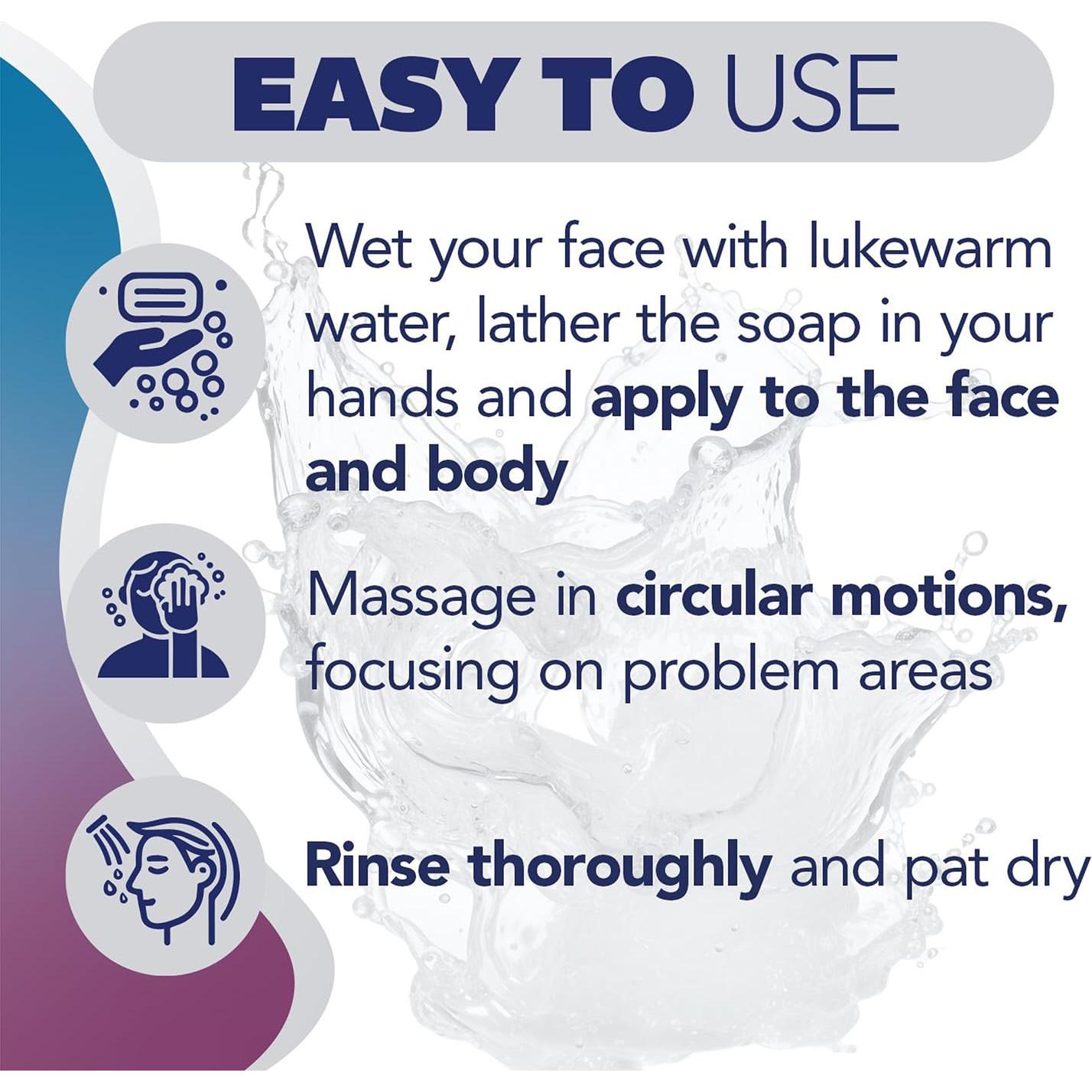 Jabón en Barra Asepxia Tratamiento Acné 113 g 5 Unidades