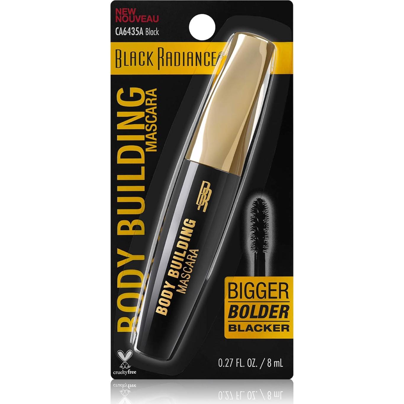 Máscara Voluminizadora Black Radiance 8 ml - Negro