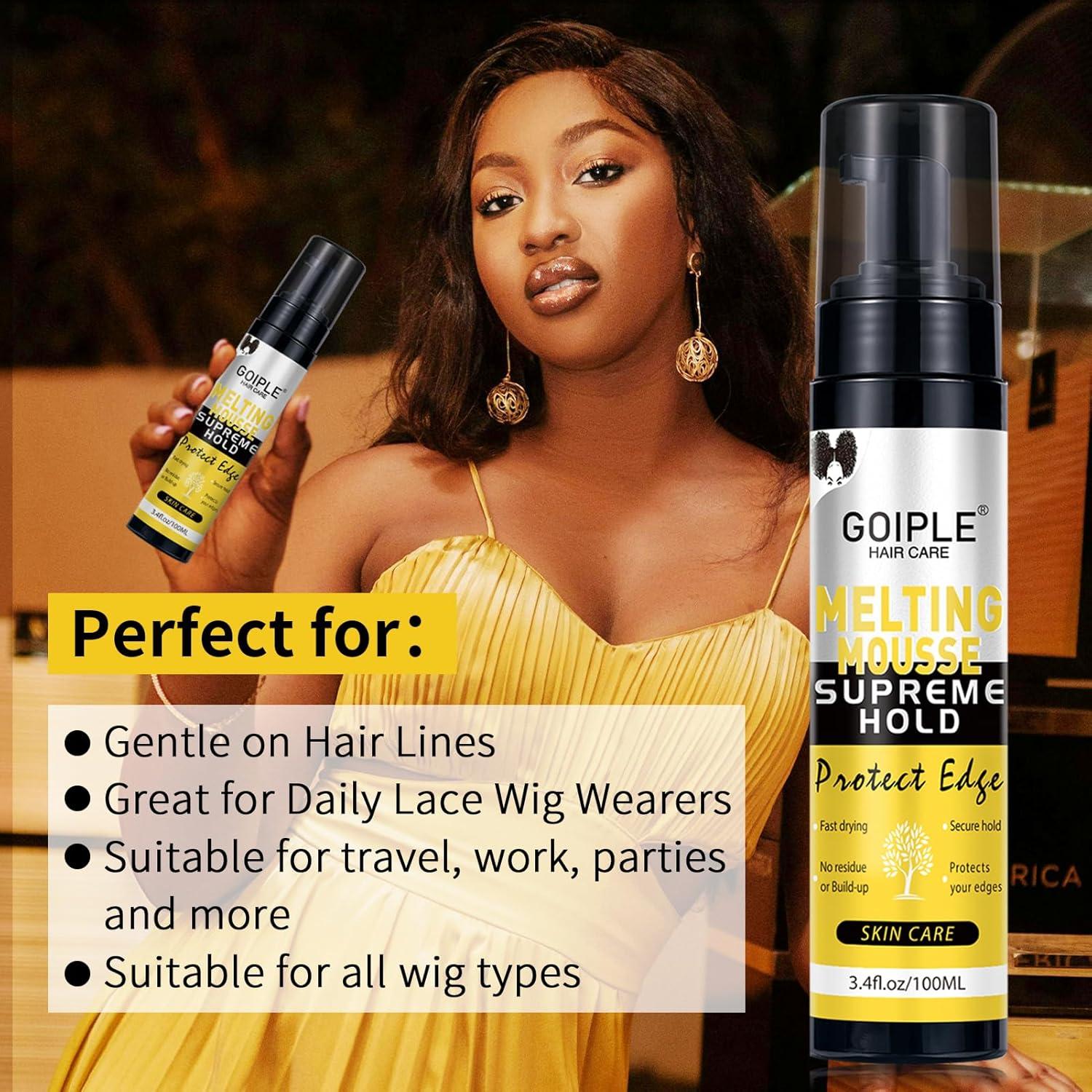 Kit Mousse Derretir Encaje WOZUTUNT 100ml + Spray 60ml + Accesorios