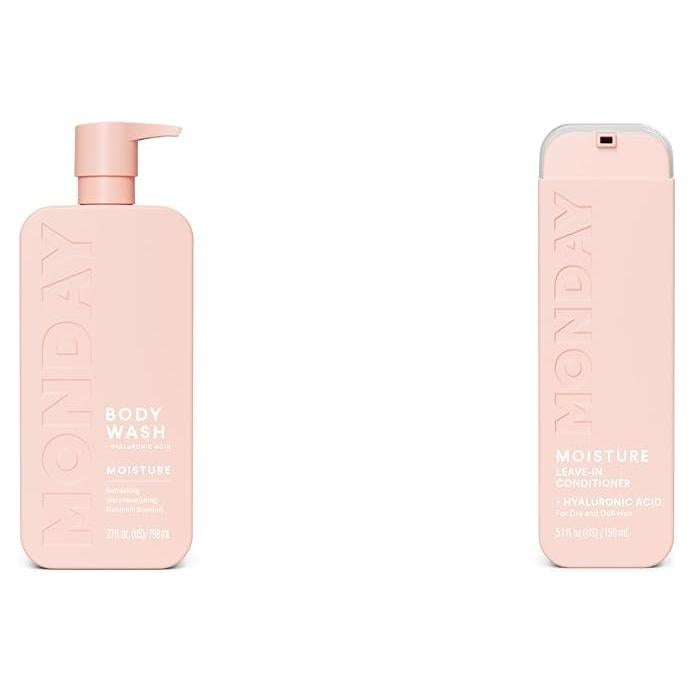 Paquete Gel de Ducha Hidratante 800ml + Acondicionador 150ml MONDAY