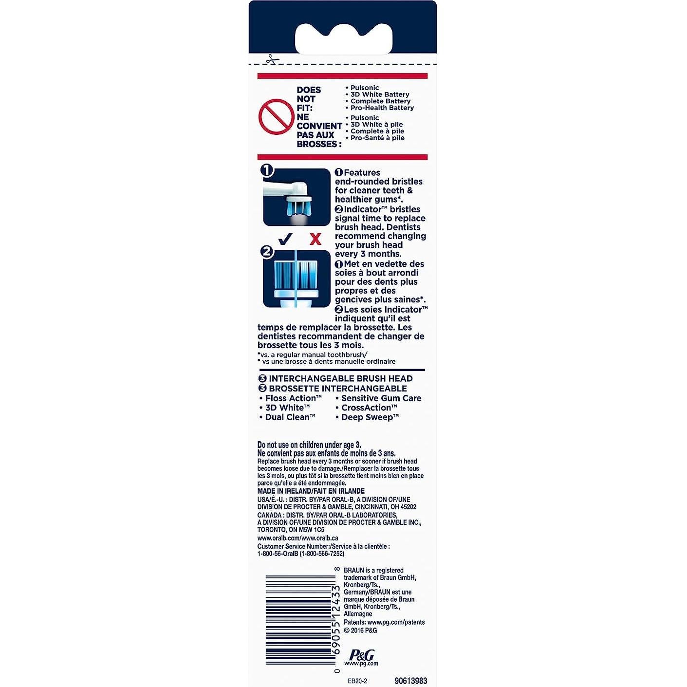 Cabezas de Cepillo Oral-B Precision Clean - Paquete de 2