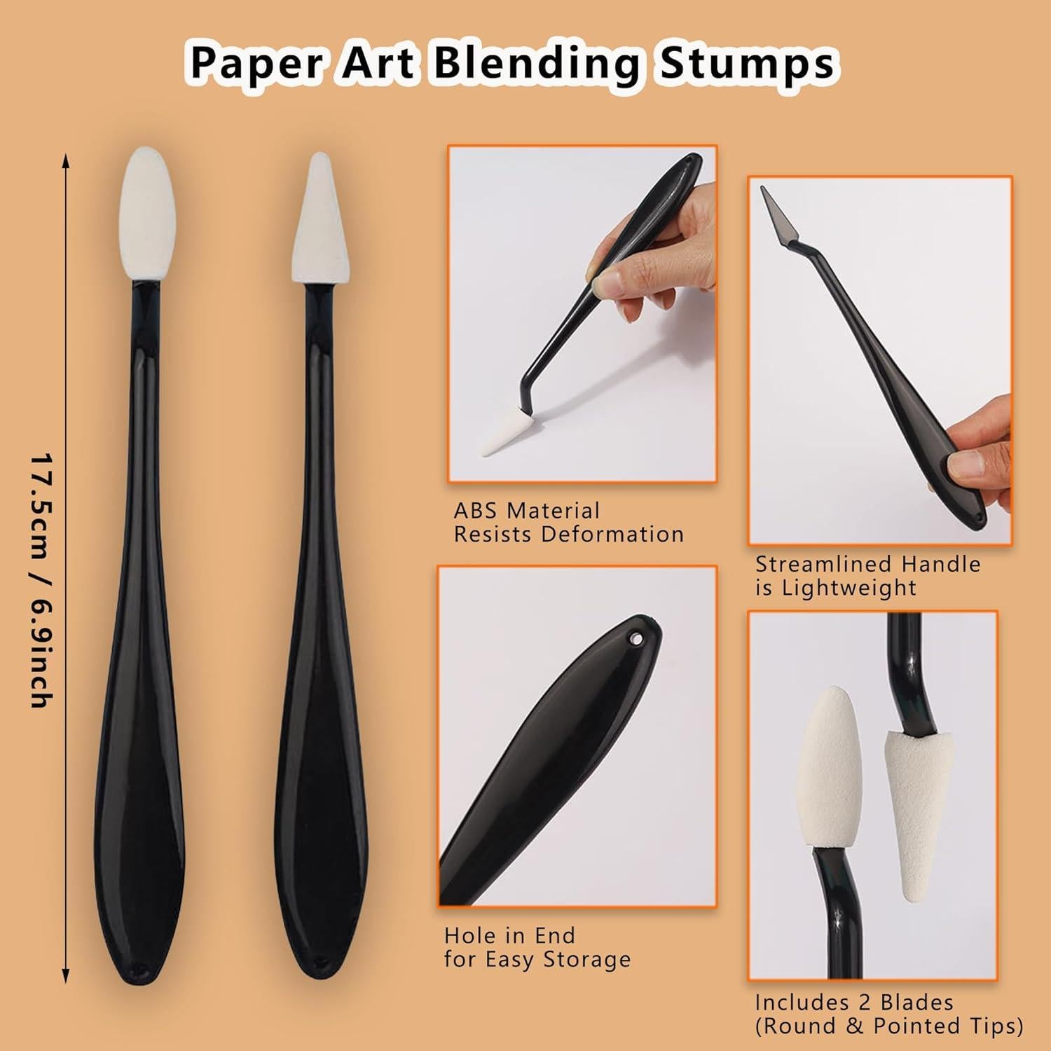 Kit de Difusores y Esponjas Auvanteo - 44 Piezas para Artistas