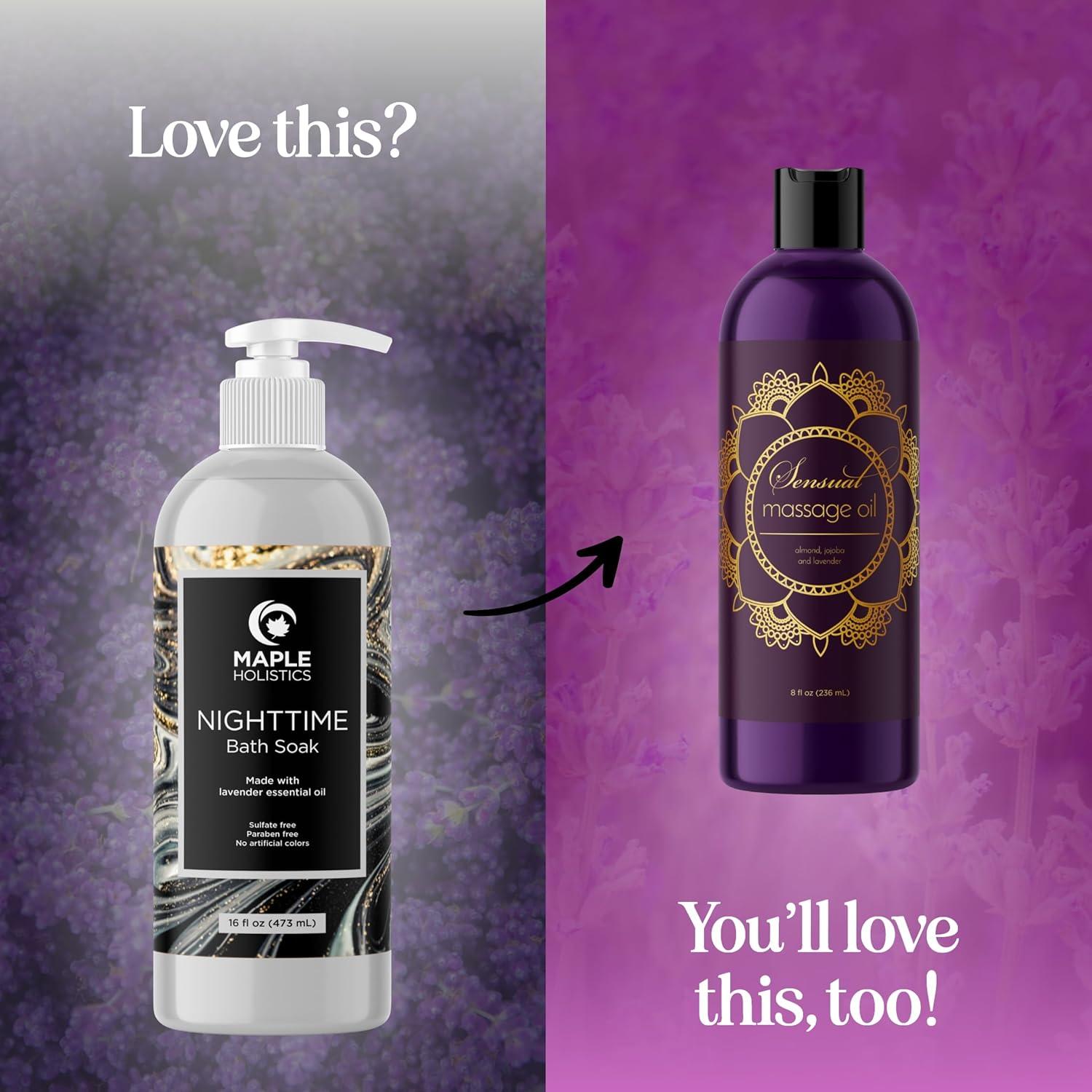 Baño de Burbujas de Lavanda Maple Holistics 473 ml - Aromaterapia