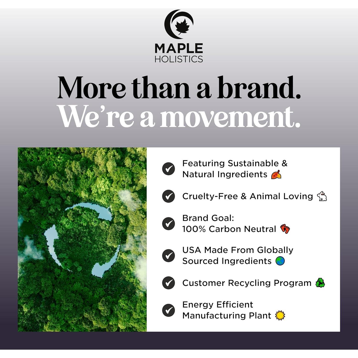 Baño de Burbujas de Lavanda Maple Holistics 473 ml - Aromaterapia