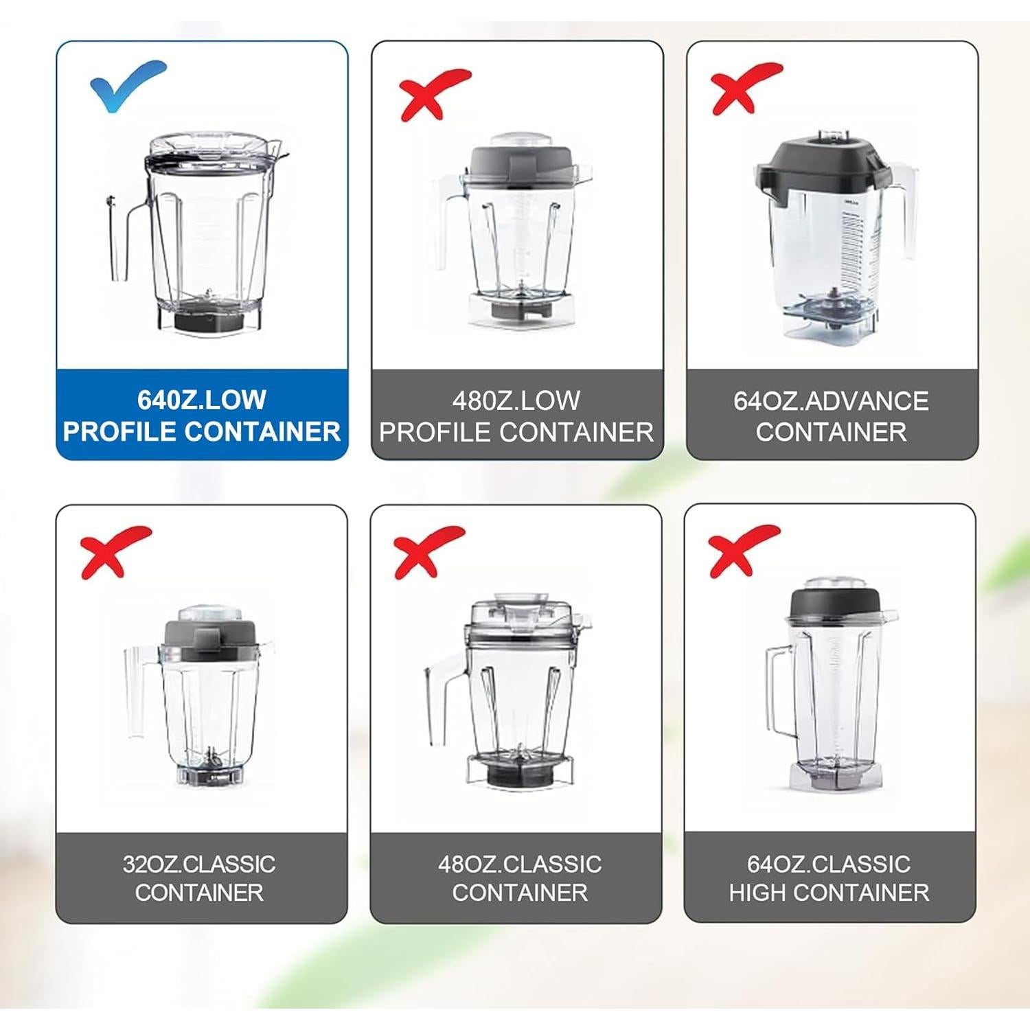 Cuchilla de Repuesto Vitamix 105733 para Licuadora 64oz